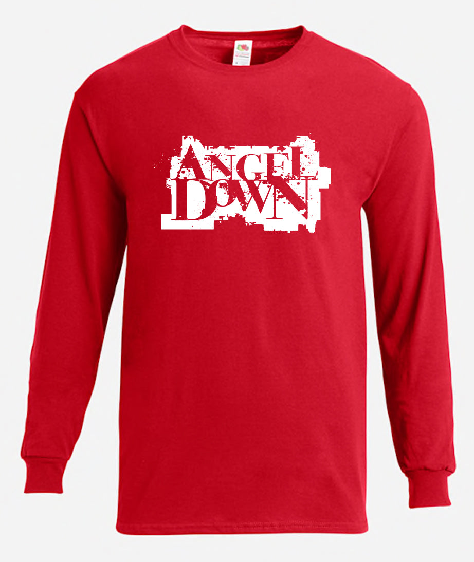 Angel Down Long Sleeve T-Shirts