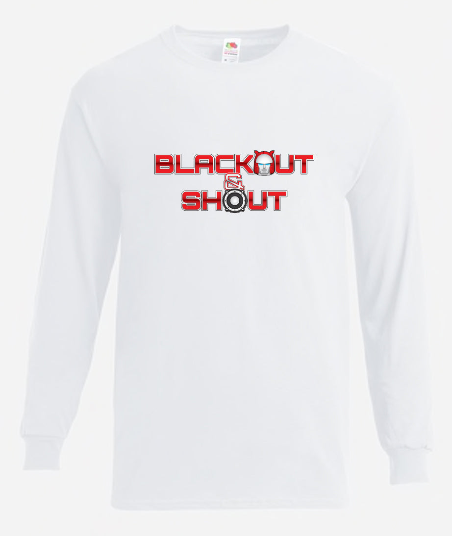 Blackout & Shout Long Sleeve T-Shirt