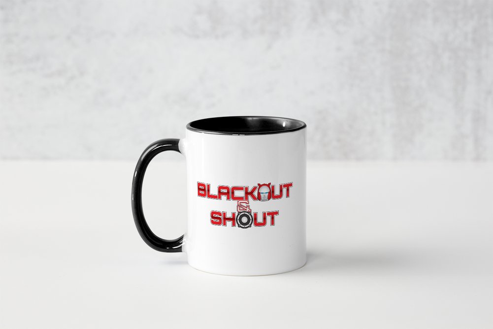 Blackout & Shout Mugs