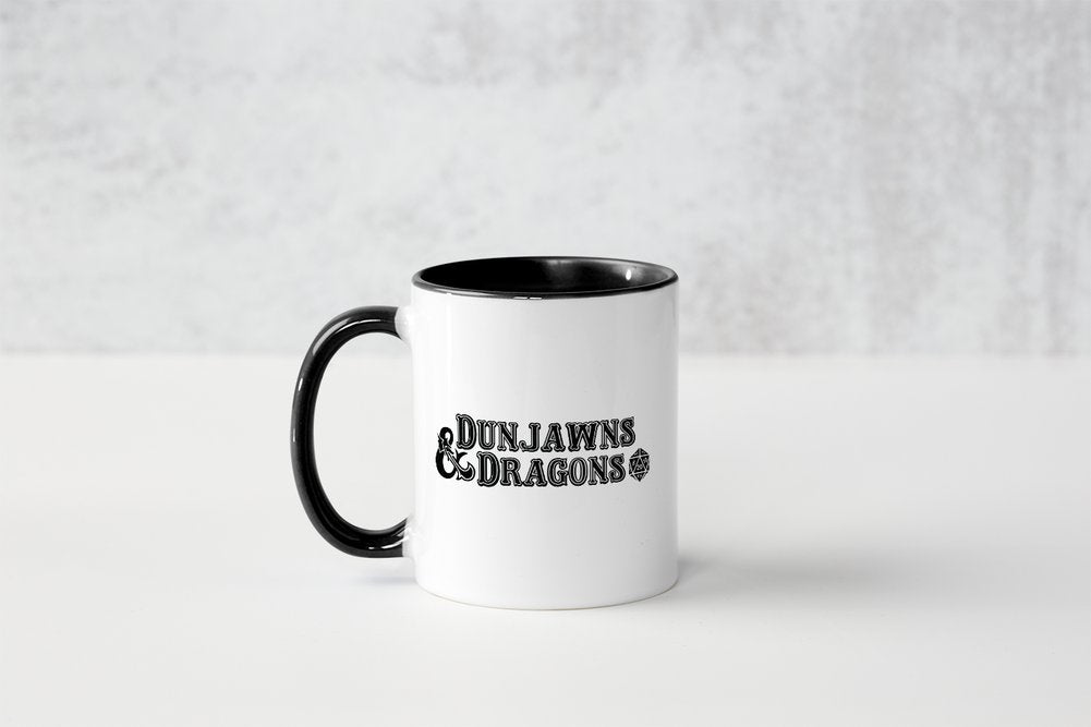 Dunjawns & Dragons Mugs