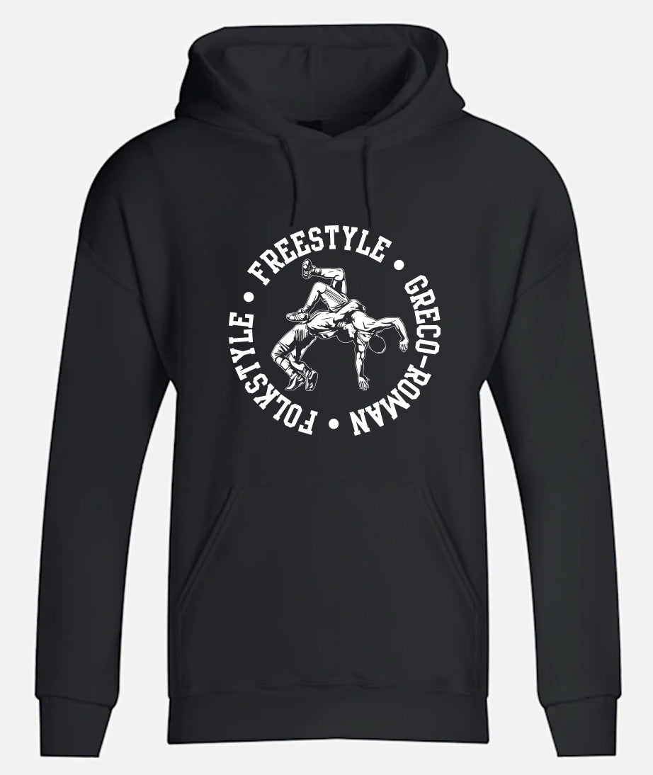 Folkstyle Freestyle Greco-Roman 2 Hoodies