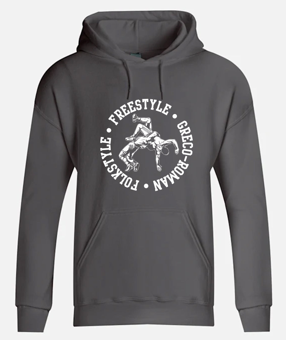 Folkstyle Freestyle Greco-Roman 2 Hoodies