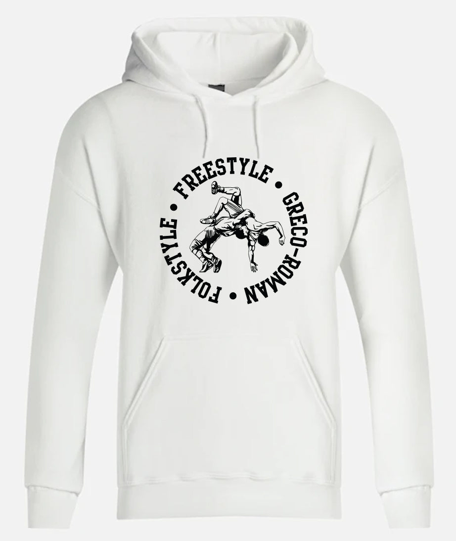 Folkstyle Freestyle Greco-Roman 2 Hoodies