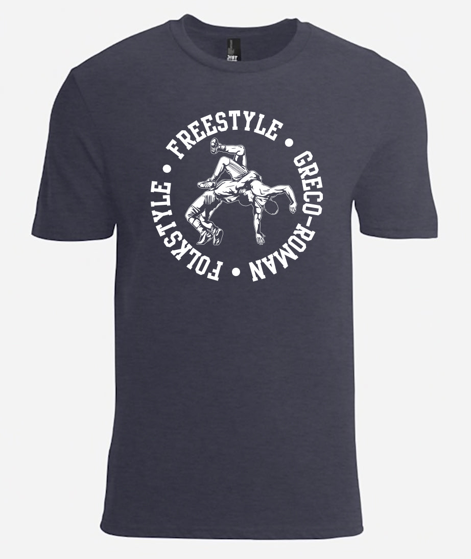 Folkstyle Freestyle Greco-Roman 2 T-Shirt
