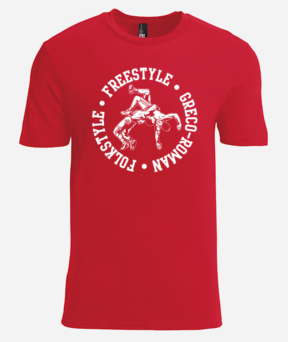 Folkstyle Freestyle Greco-Roman 2 T-Shirt