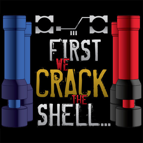Crack the Shell Coasters