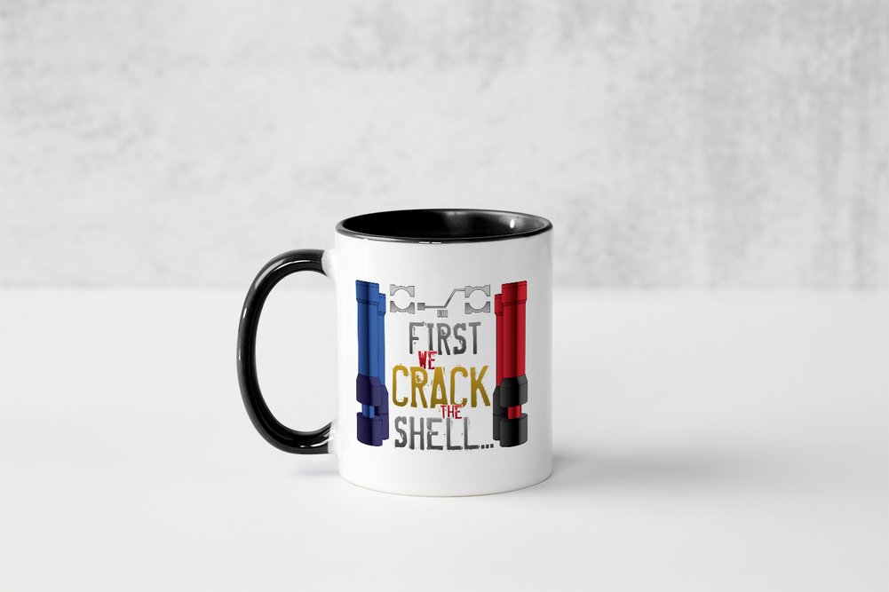 Crack the Shell Mugs