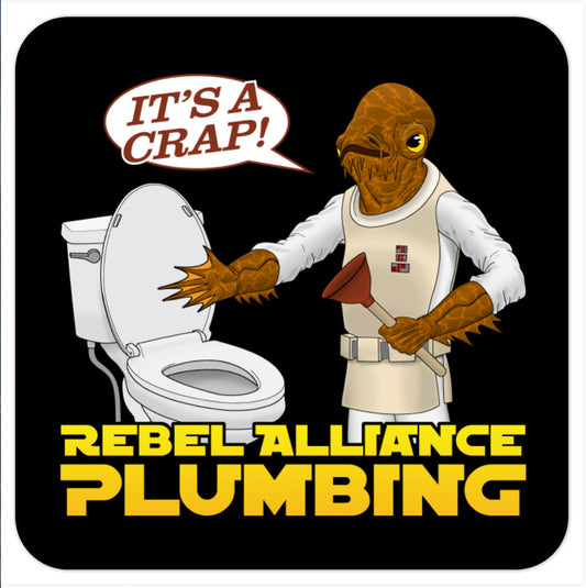 Rebel Alliance Plumbing Coasters