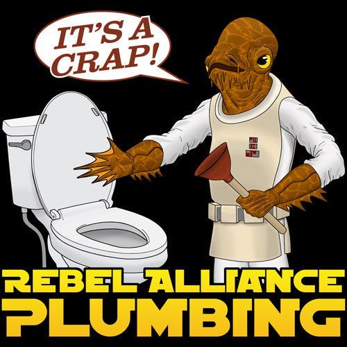 Rebel Alliance Plumbing Long Sleeve T-Shirt
