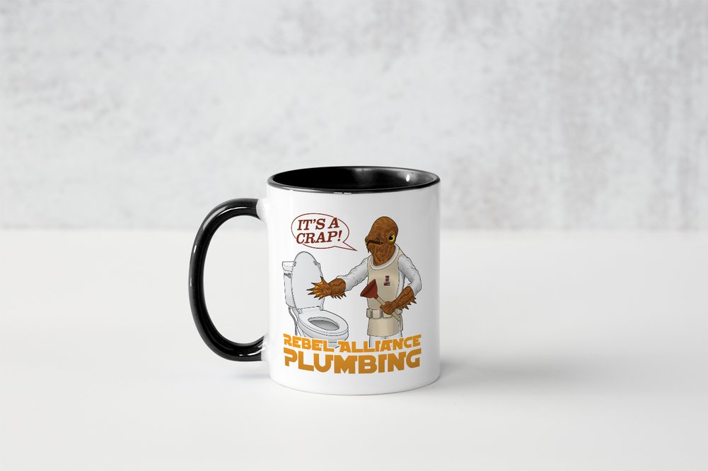 Rebel Alliance Plumbing Mugs