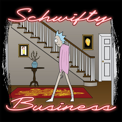 Schwifty Business Long Sleeve T-Shirt