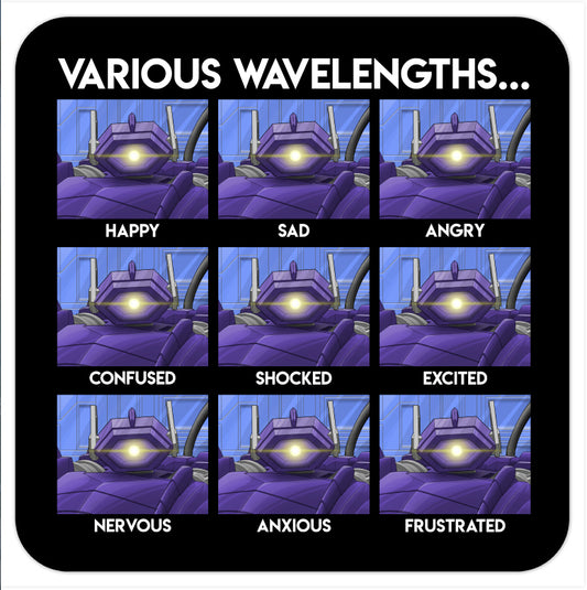 Various Wavelengths Coasters