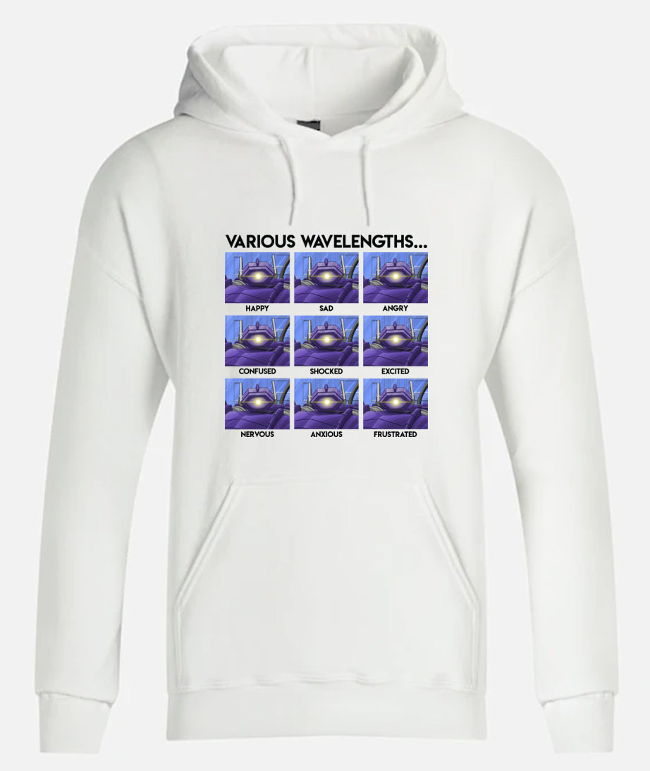 Various Wavelengths Hoodies