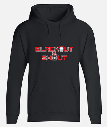 Blackout & Shout Hoodies
