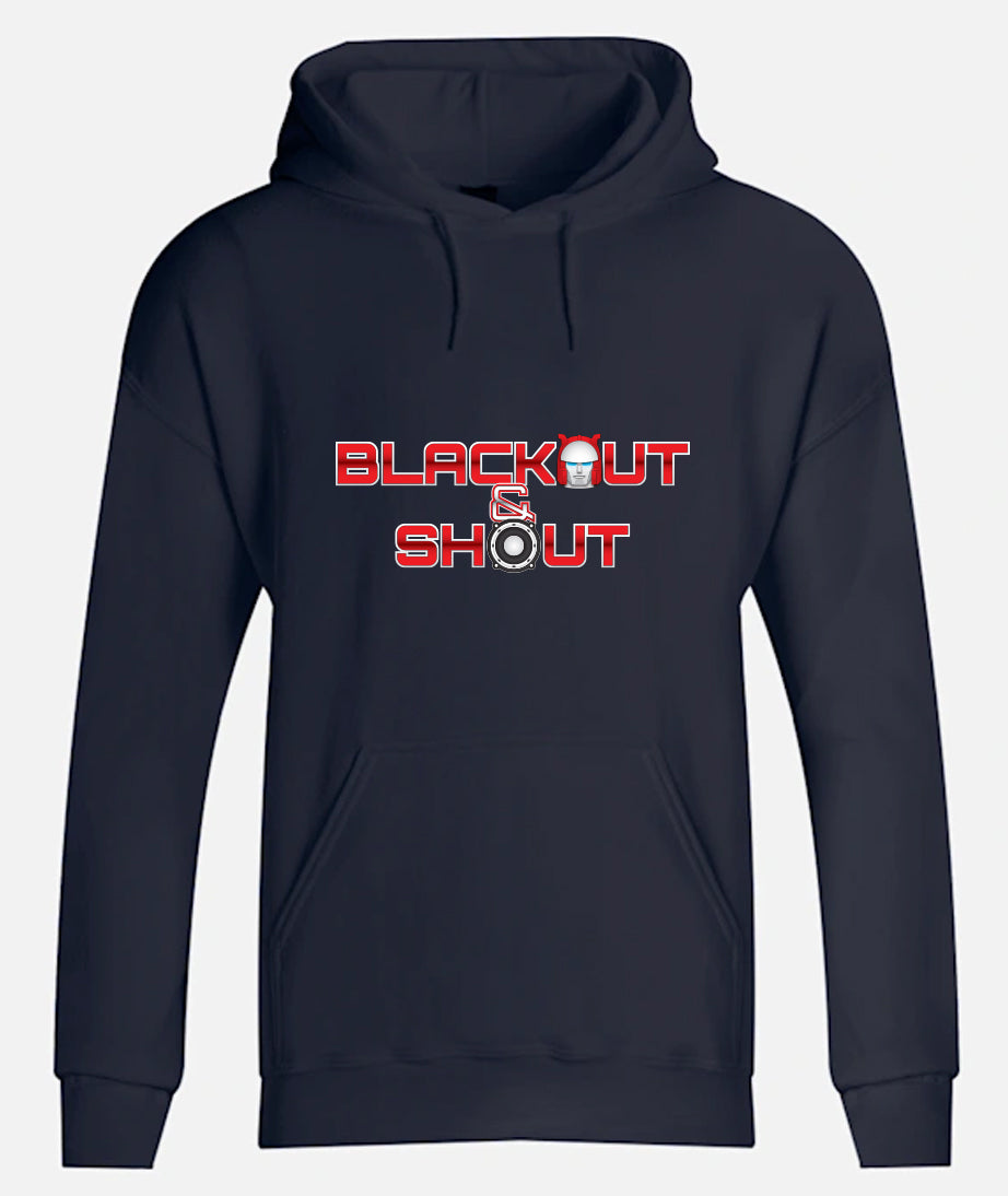 Blackout & Shout Hoodies