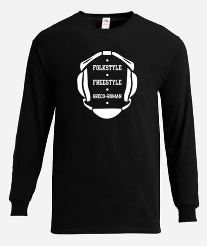 Folkstyle Freestyle Greco-Roman Long Sleeve T-Shirt