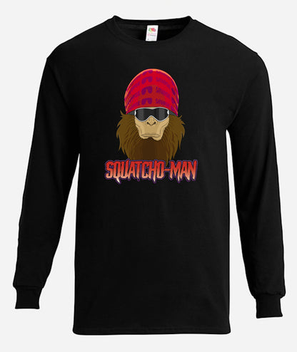 Squatcho-Man Long Sleeve T-Shirt