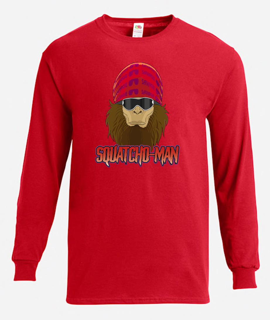 Squatcho-Man Long Sleeve T-Shirt